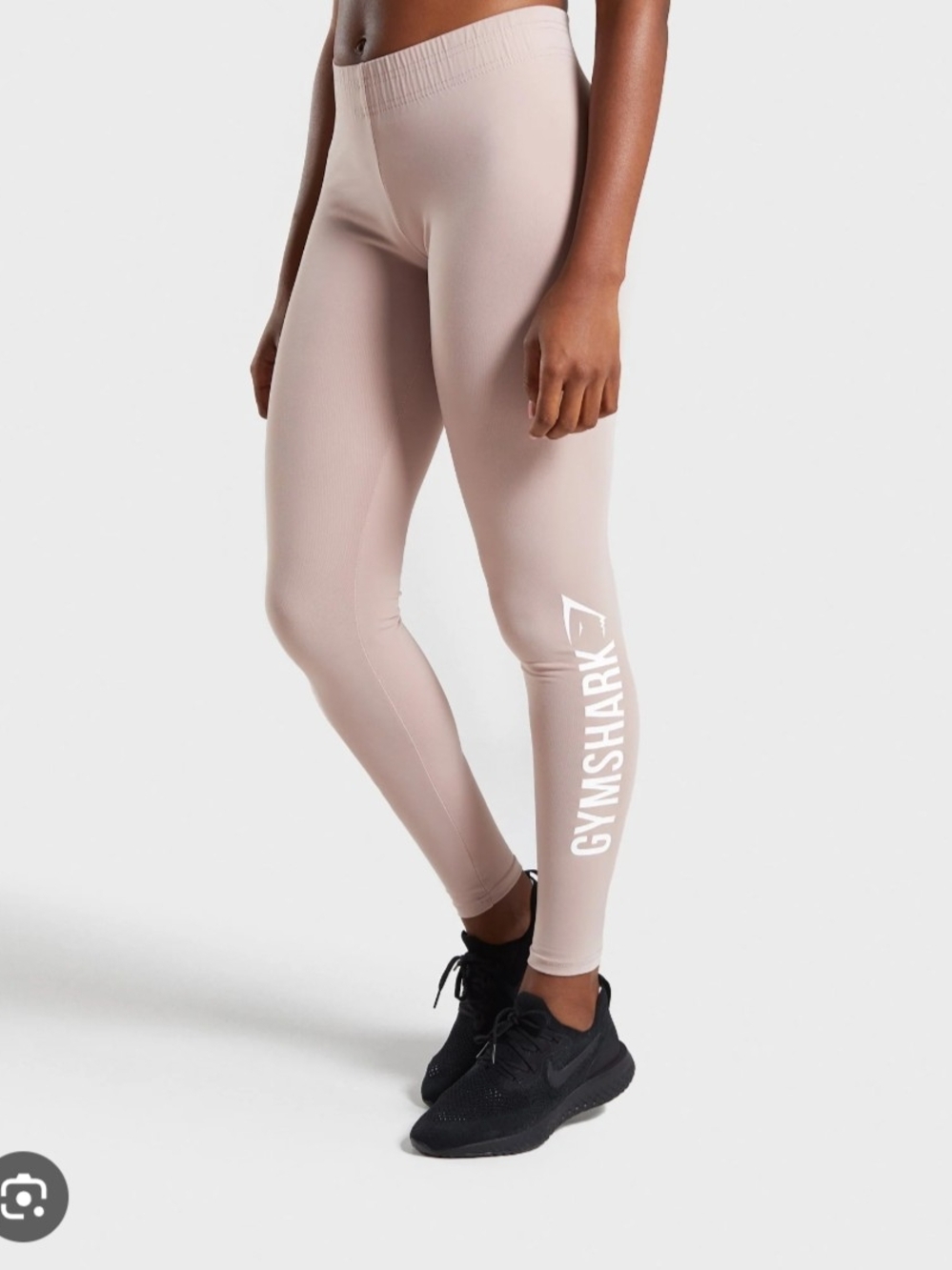 Gymshark core leggings in Taupe